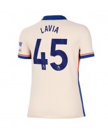 Chelsea Romeo Lavia #45 Vieraspaita Naisten 2024-25 Lyhythihainen